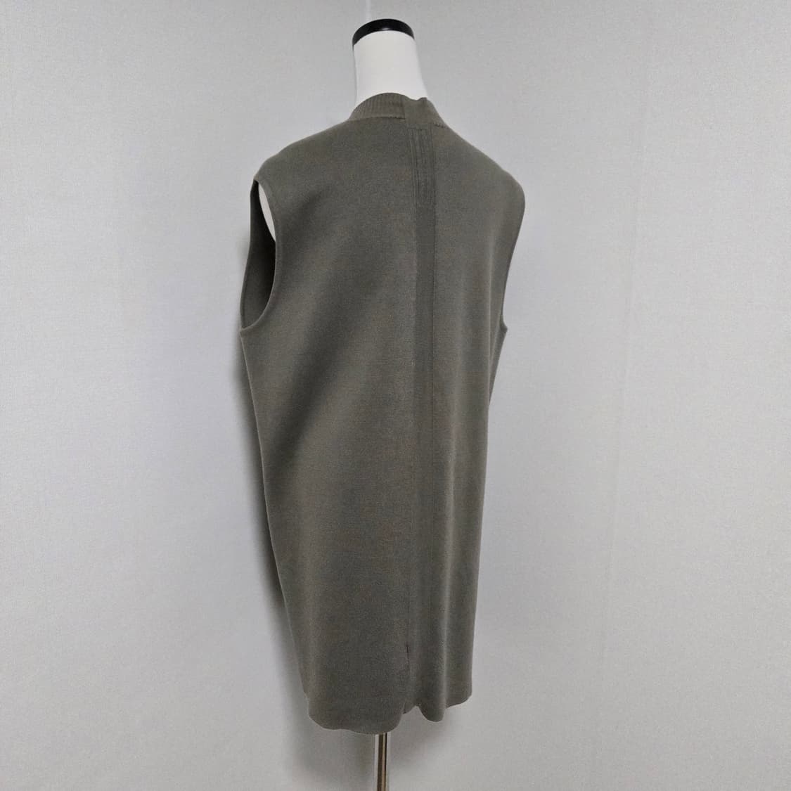 릭오웬스 코튼 모크넥 롱 베스트 / 여성 조끼/ 여성 베스트  상품이미지7