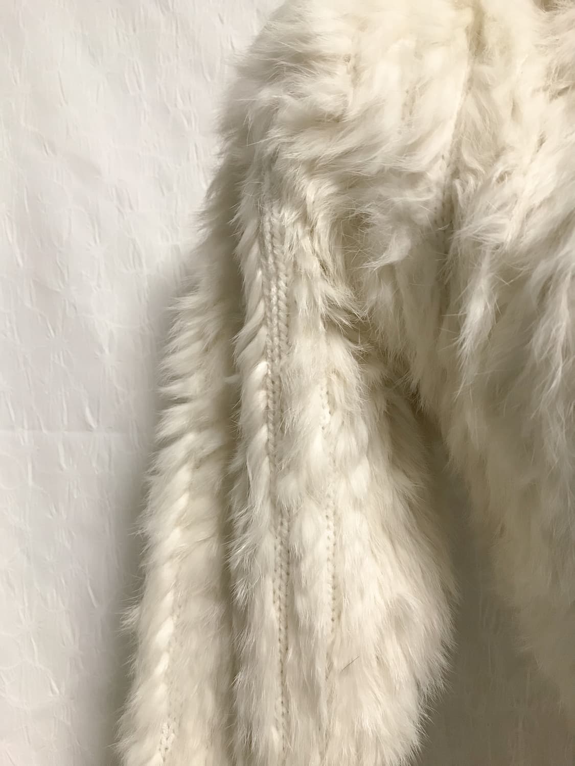 택포 SET•빈티지 갸루 ma*rs 마즈 퍼 볼레로 + 래빗퍼 슬리브리스 상품이미지5