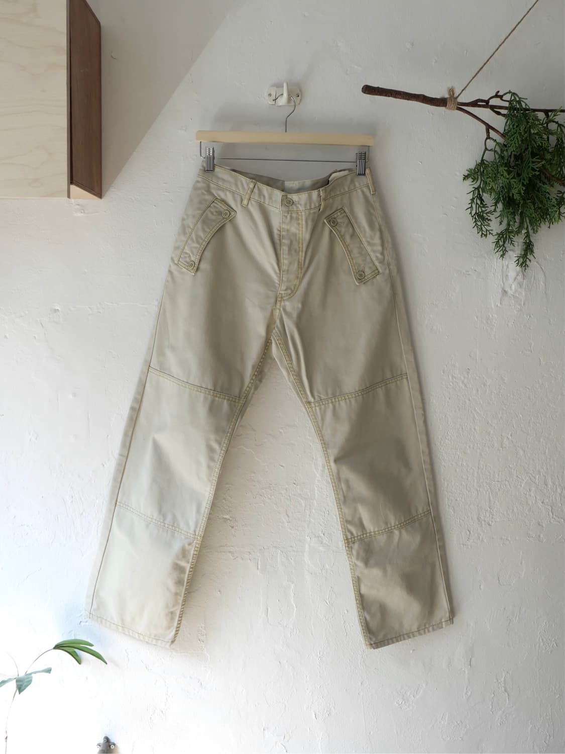 꼼데가르송 옴므 플러스 더블니 팬츠 상품이미지3