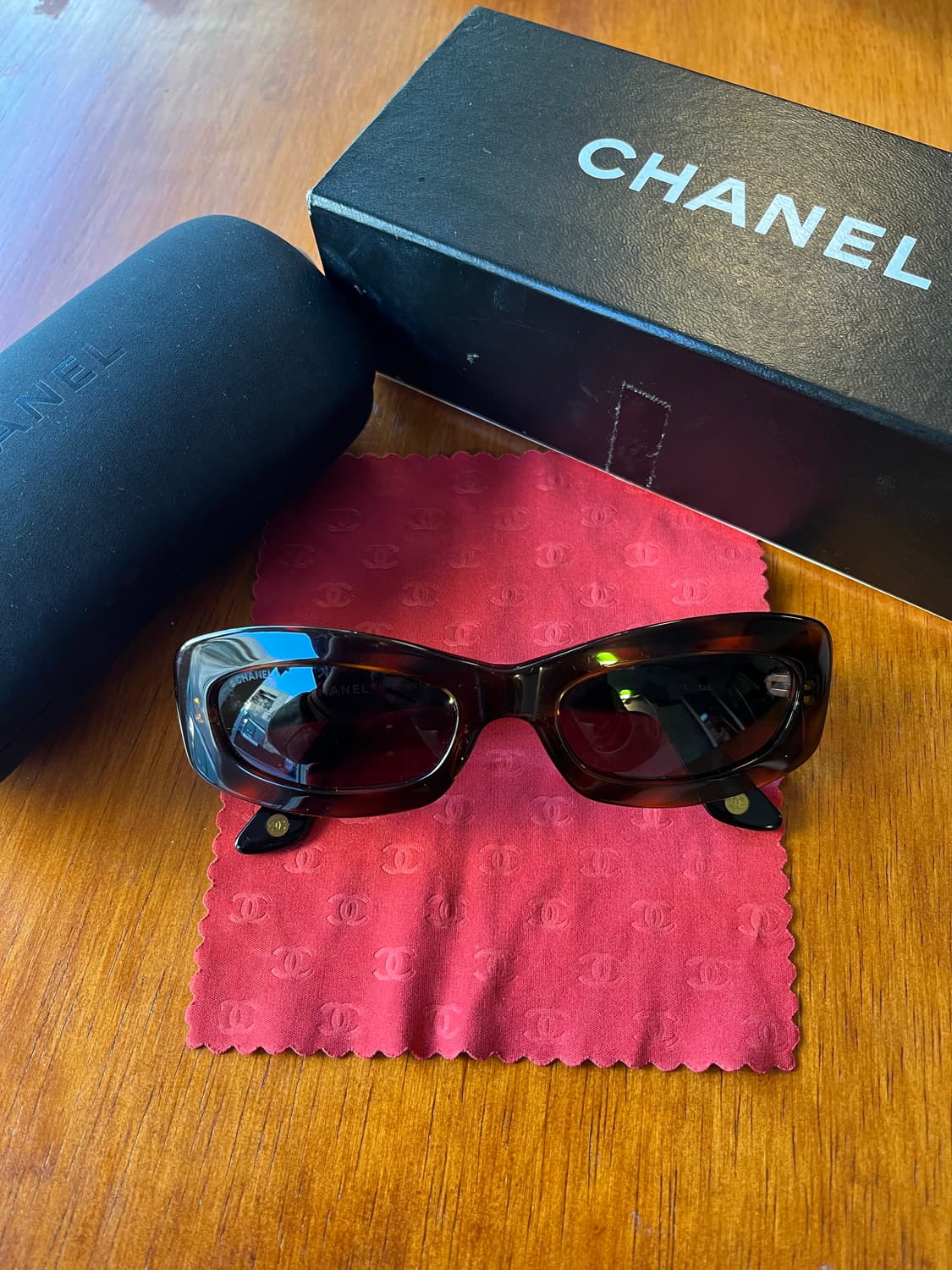 샤넬 90s 선글라스 mod.5006 톨토이즈 상품이미지1