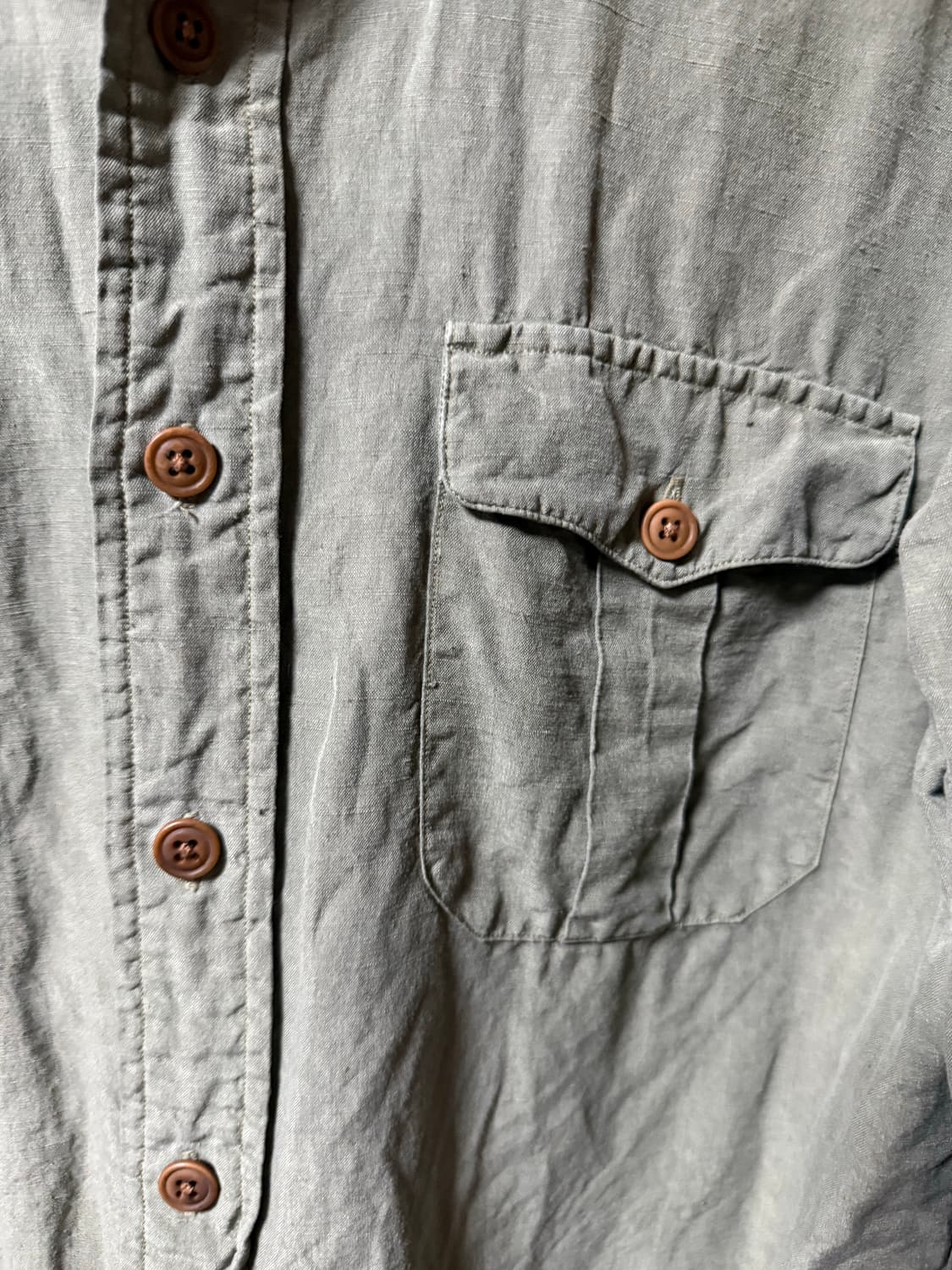 폴로 투포켓 린넨셔츠 L 상품이미지2