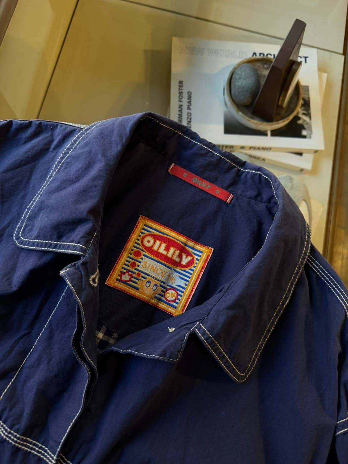 오일릴리 트러커 자켓 66~77 상품이미지6