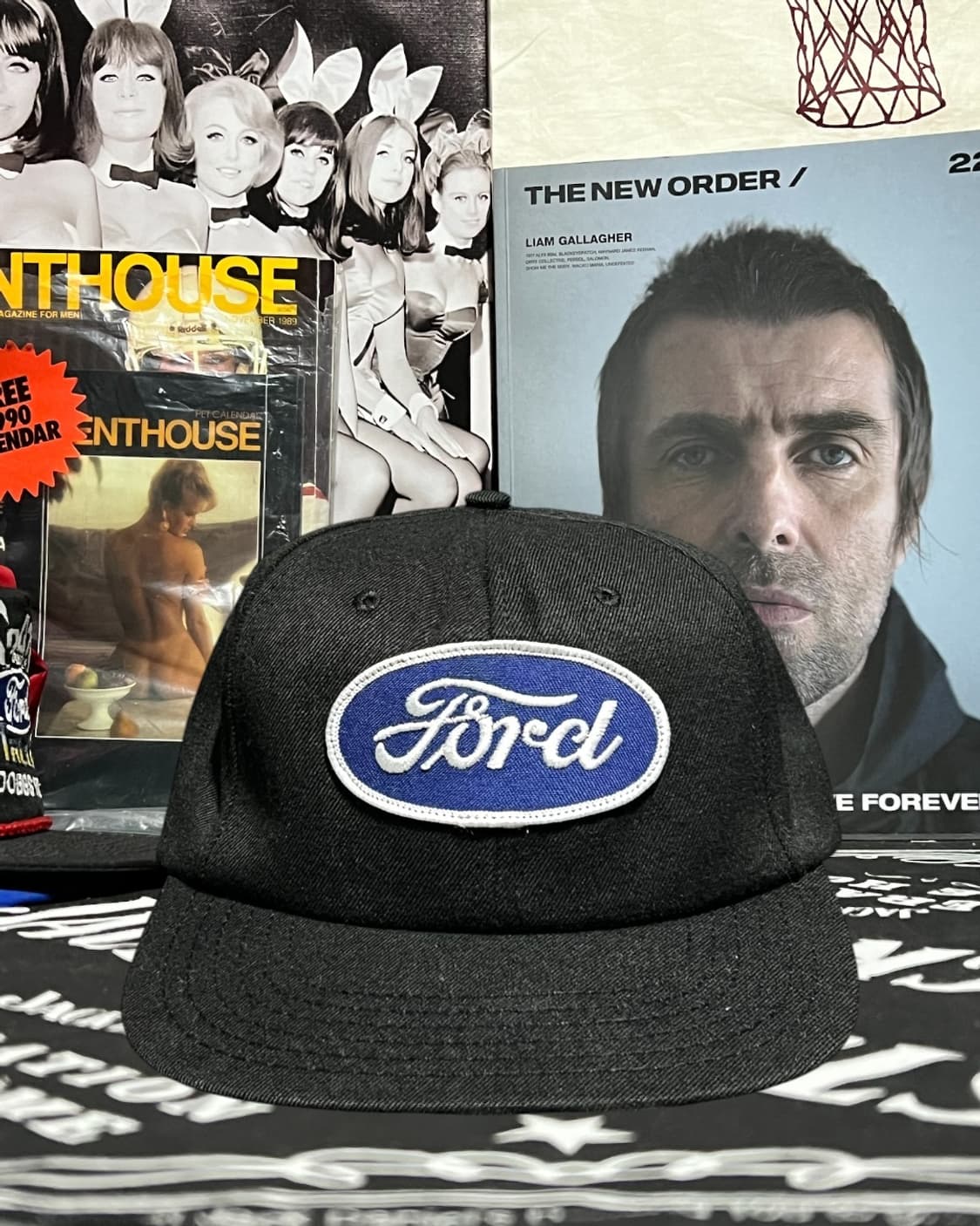 🧢90’s Ford Logo Hat 상품이미지1
