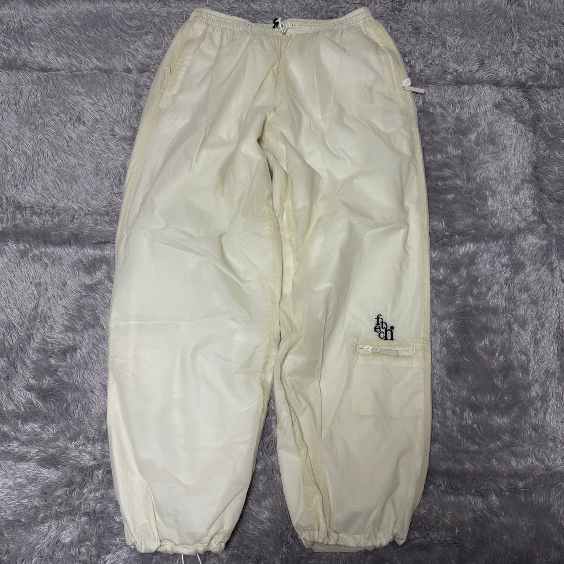 [XL] 페치선데이 립스탑 트랙 팬츠 아이보리 상품이미지1