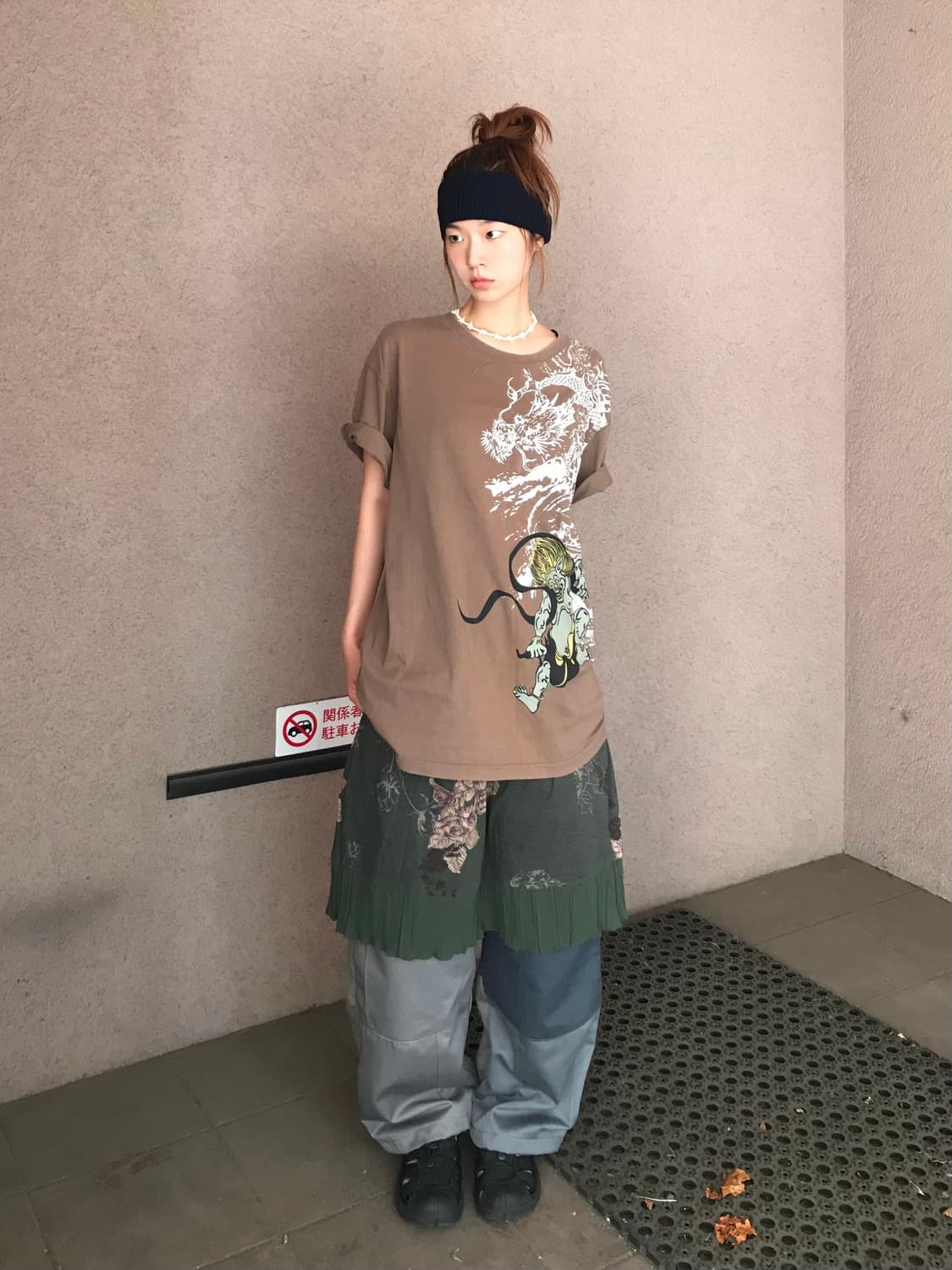 빈티지 브라운 모카무스 오리엔탈 코디 세트 상품이미지3