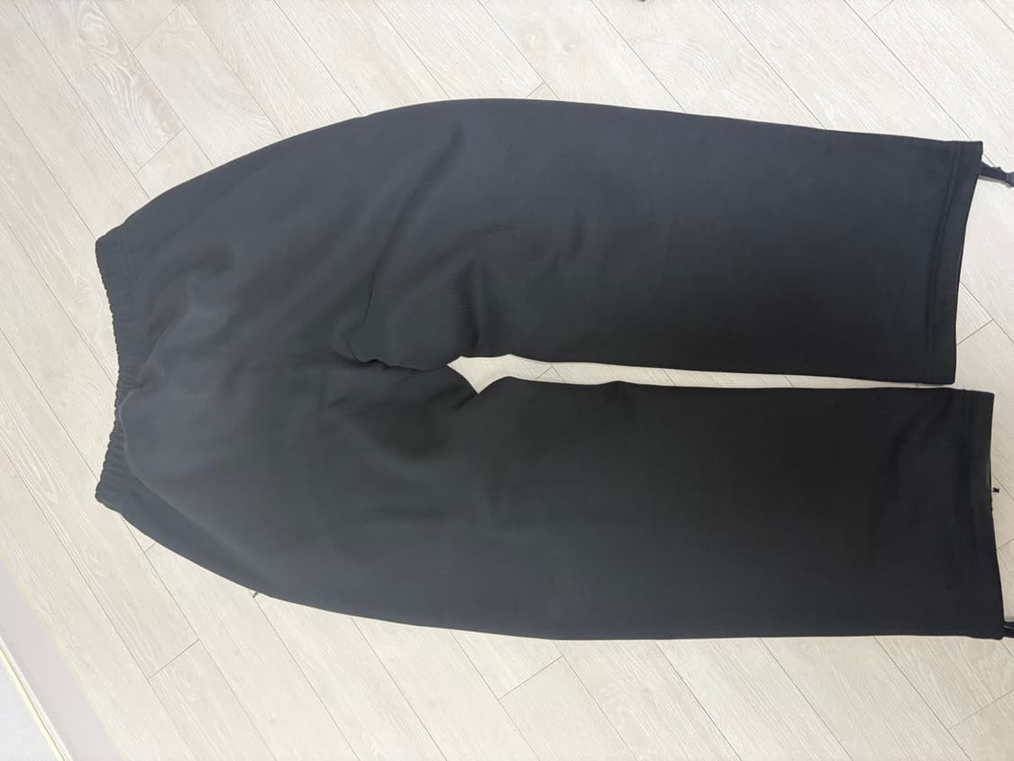 나이키 NSW 스우시 오픈 헴 플리스 팬츠 블랙 L 상품이미지4