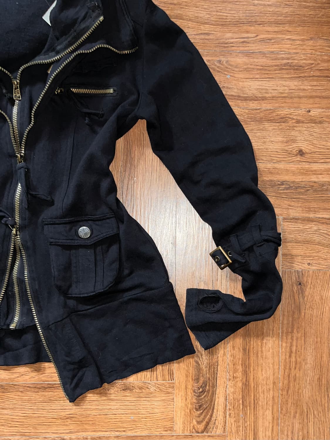 빈티지 투웨이 포켓 디테일 집업 상품이미지6