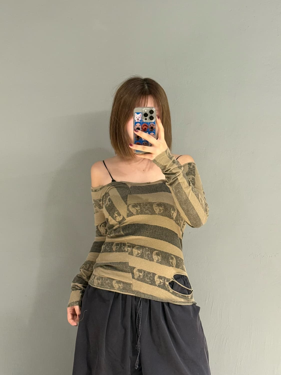 Heaven and Earth cutting long sleeve 상품이미지1