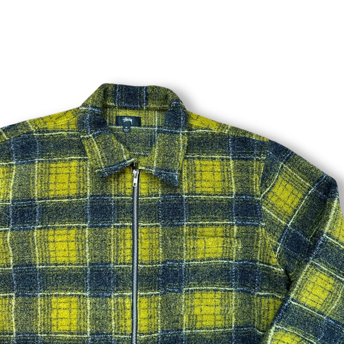스투시 울 체크 자켓 상품이미지2