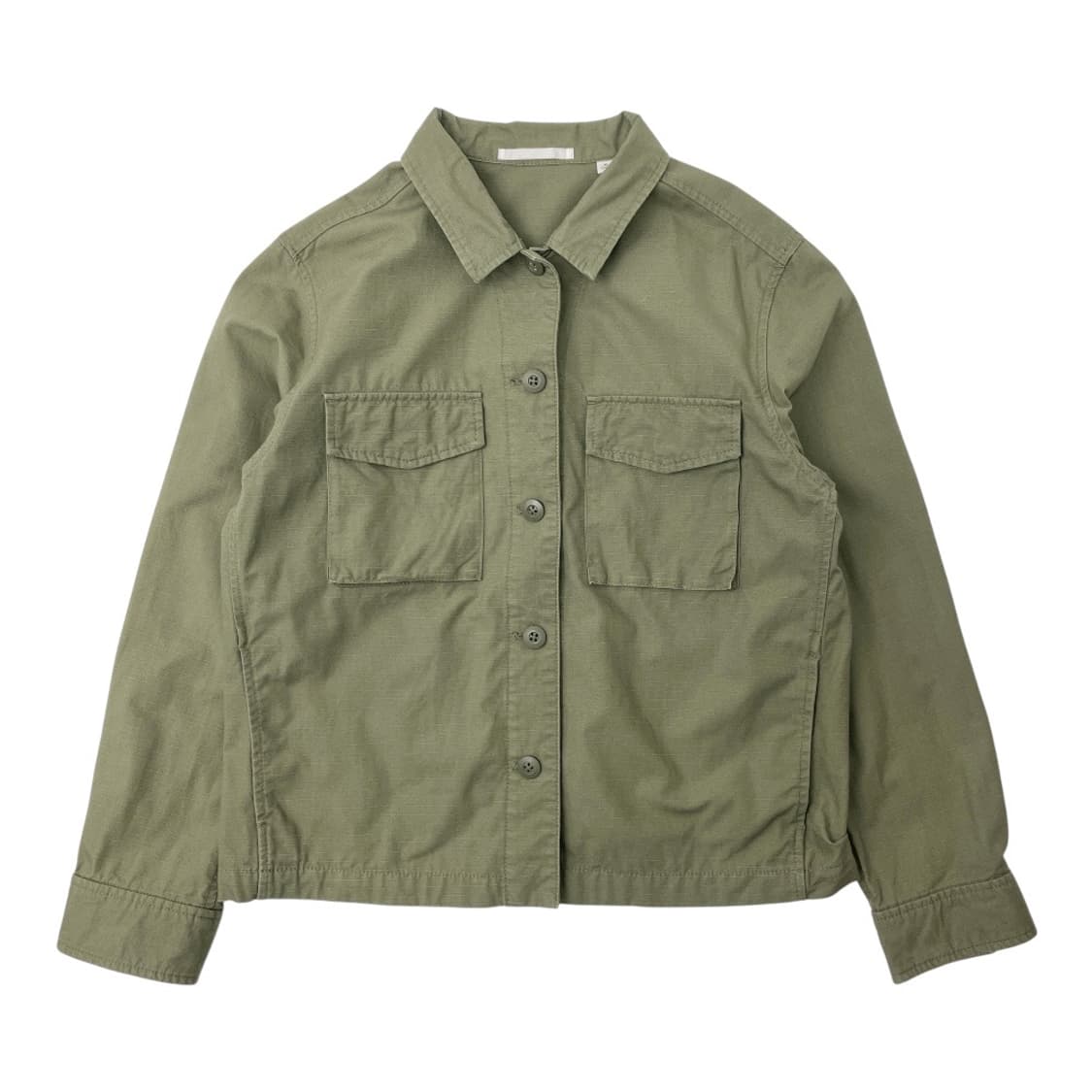 유니클로 투포켓 밀리터리 자켓 워크웨어 셔츠  상품이미지1