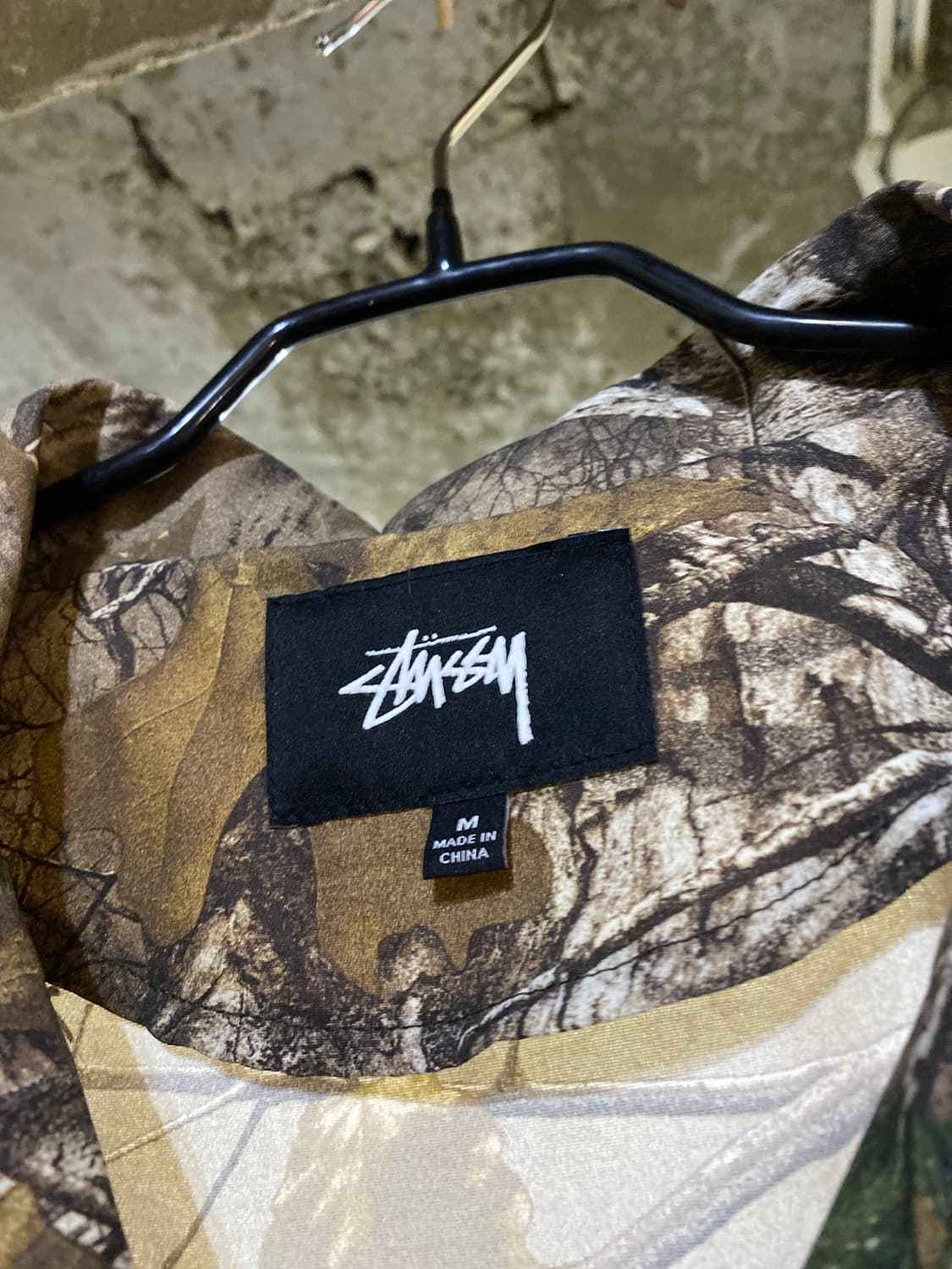 stussy X REALTREE 스투시 헌팅 코트 M 상품이미지4