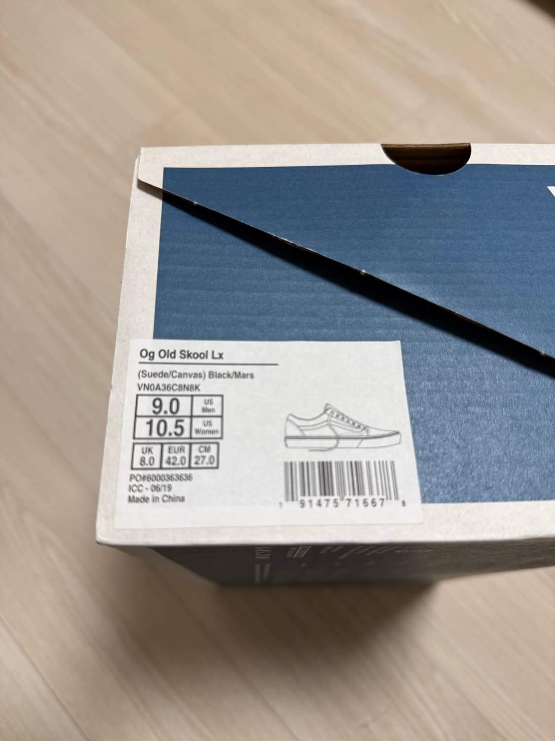 [270] 반스 볼트 OG 올드스쿨 LX 블랙 캔버스 상품이미지2