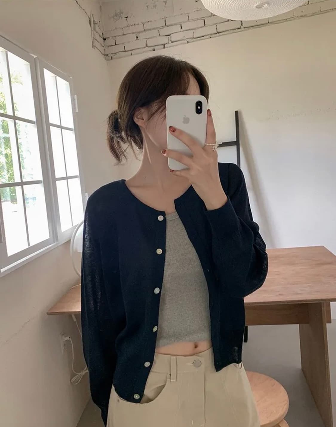 린넨가디건 새상품 상품이미지5