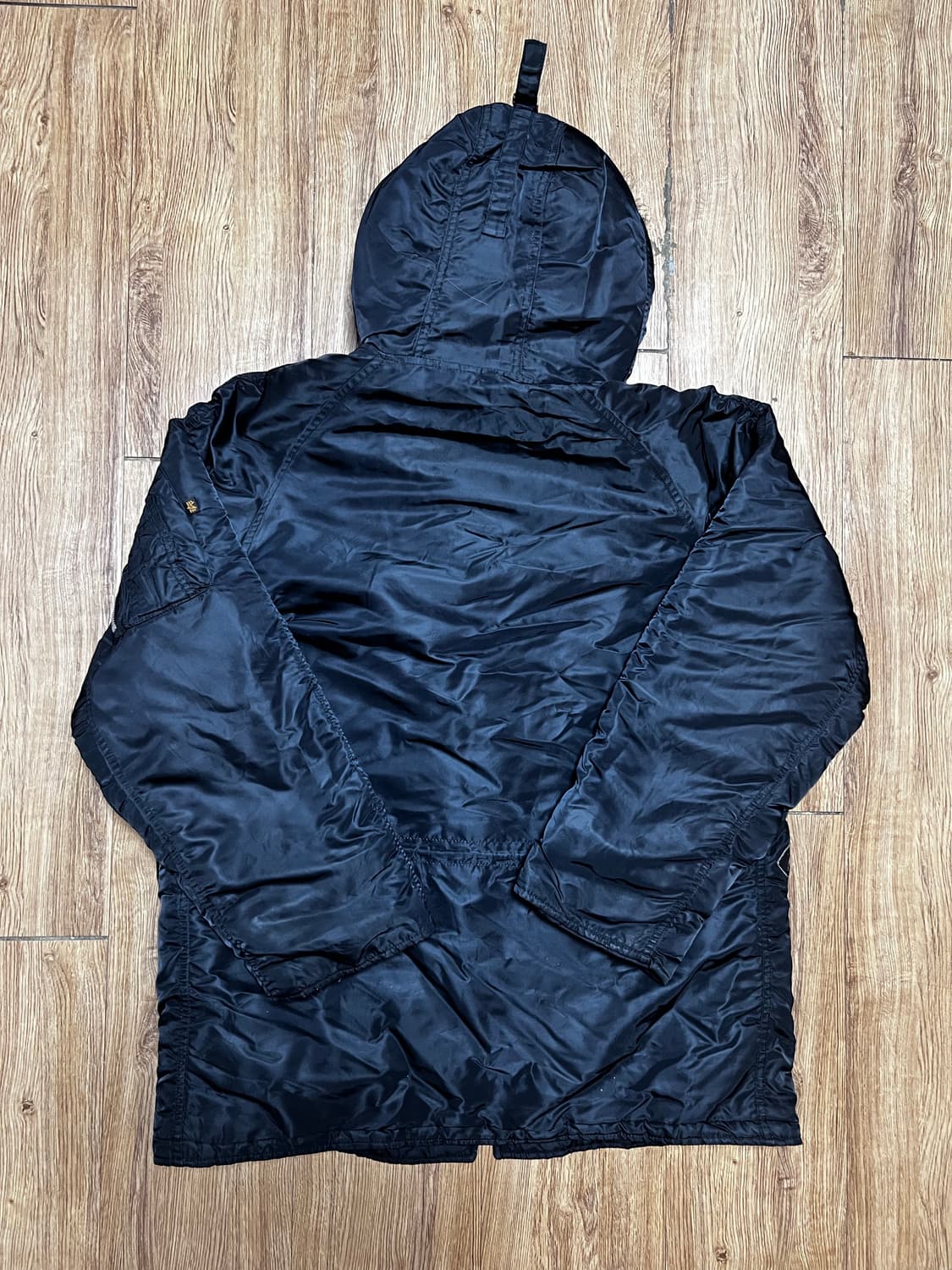 알파인더스트리 블랙 파카 M 상품이미지2