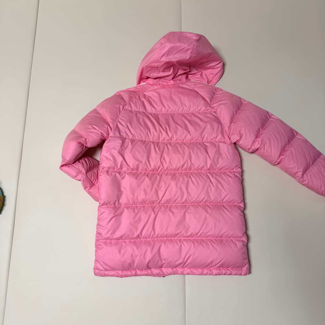 [M] 아디다스 오리지널 키즈 롱패딩 핑크 상품이미지2