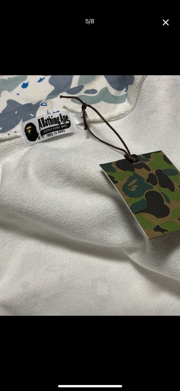 베이프 샤크 후드집업 상품이미지6