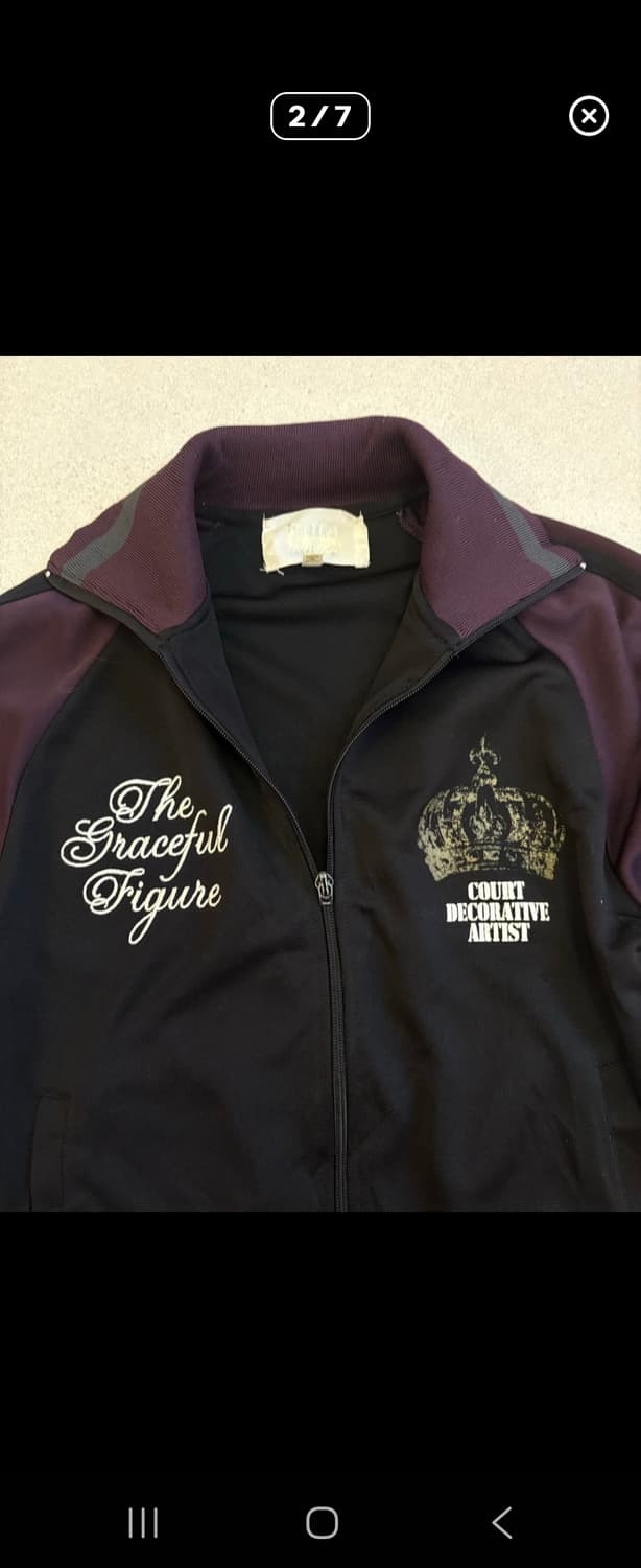 배색집업프린팅져지(반크롭으로 수선) 상품이미지3