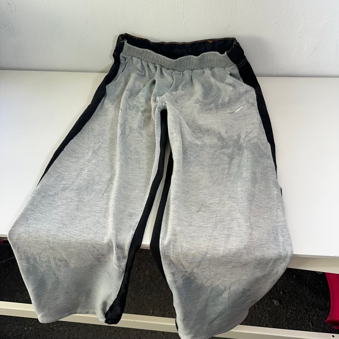 M 빈티지 레귤러핏 블리치 리폼팬츠 상품이미지3