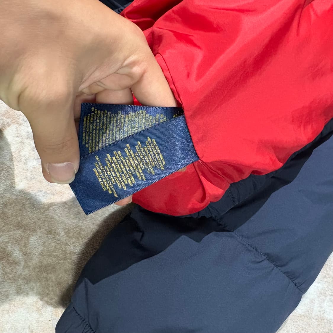 폴로 래드포니 빈티지 후드패딩 상품이미지6