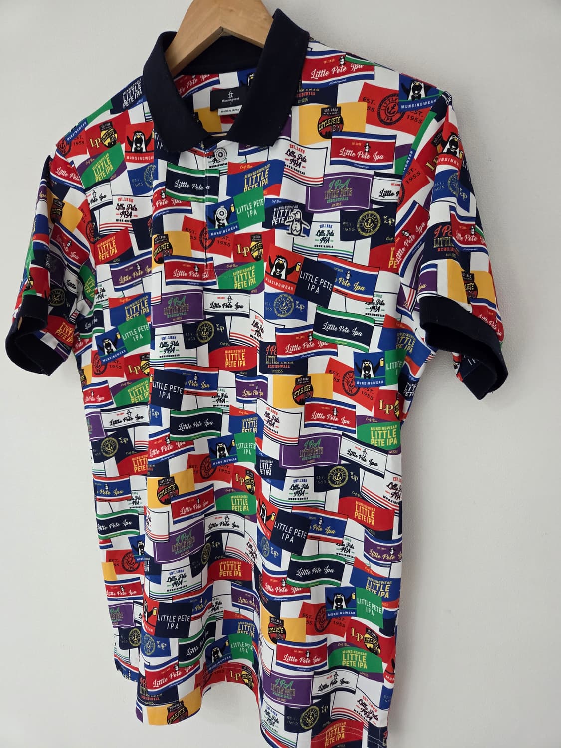 먼싱웨어 유니크패턴 골프웨어(일본판,100사이즈) 상품이미지3