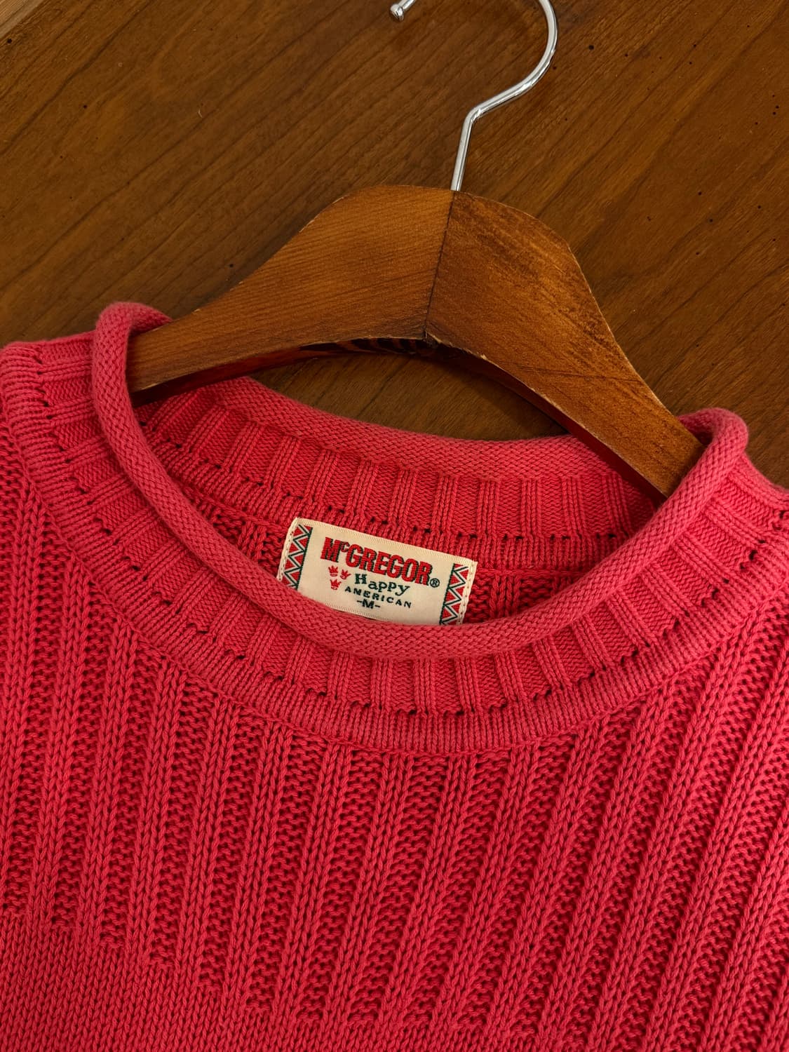 M) 90s McGREGOR 맥그리거 Anchor Cotton Knit  상품이미지7