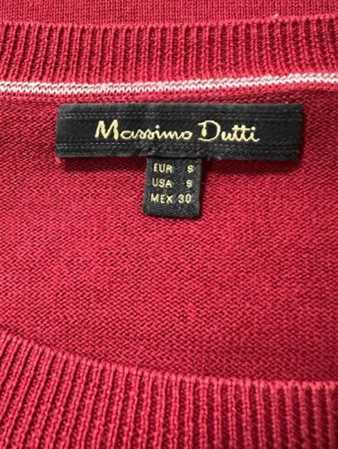 마시모뚜띠 여성 버건디긴팔니트 85 상품이미지4