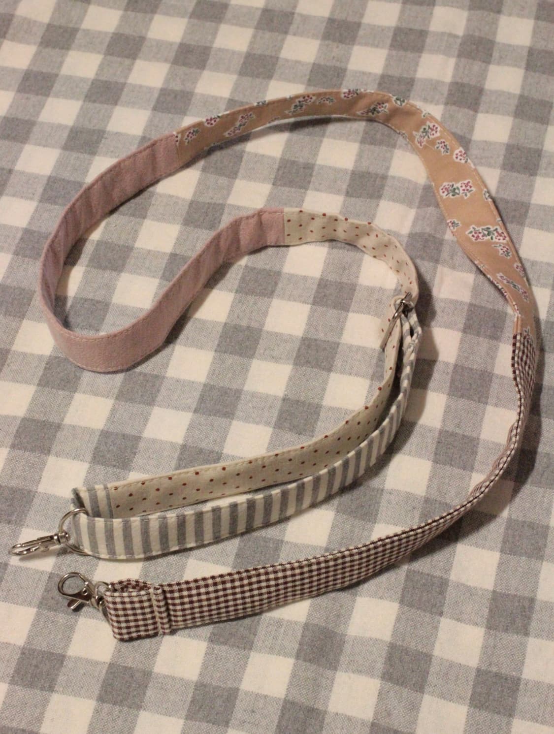 핸드메이드 패치워크 가방끈 숄더끈 상품이미지7