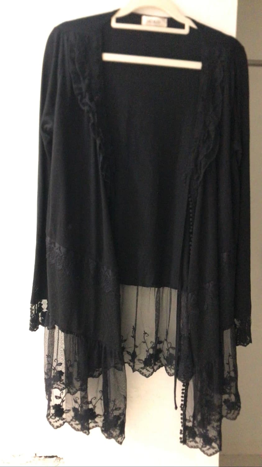 레이스 스트링 가디건 상품이미지2