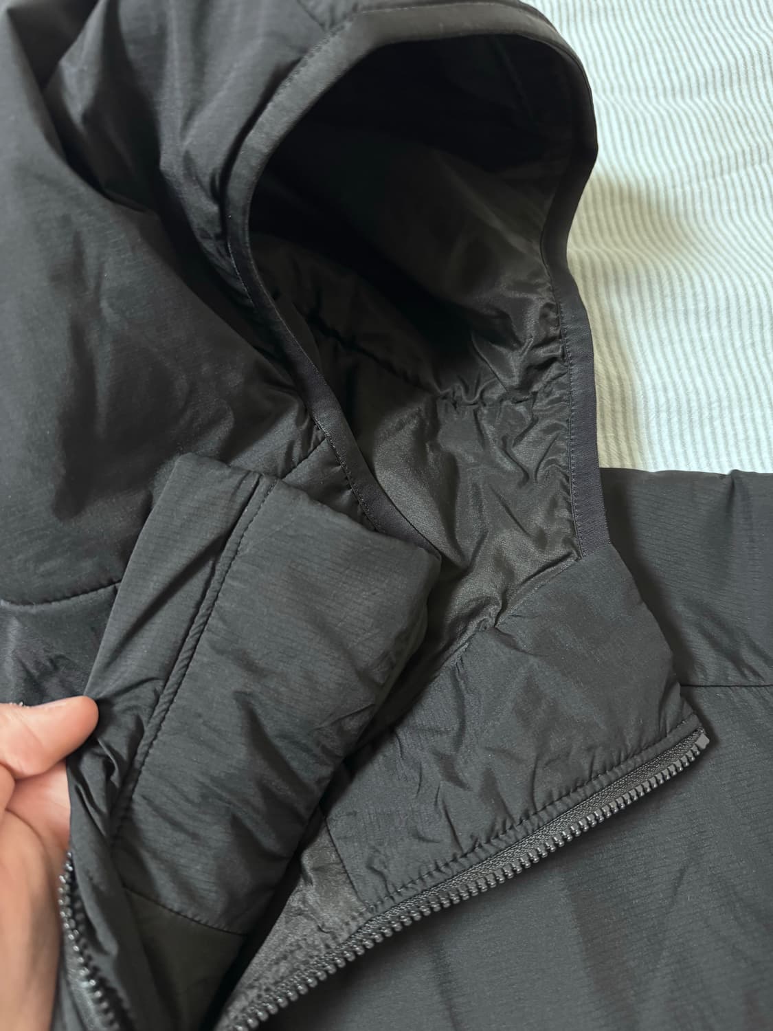 (새상품급) 아크테릭스 아톰 후디 블랙  상품이미지8