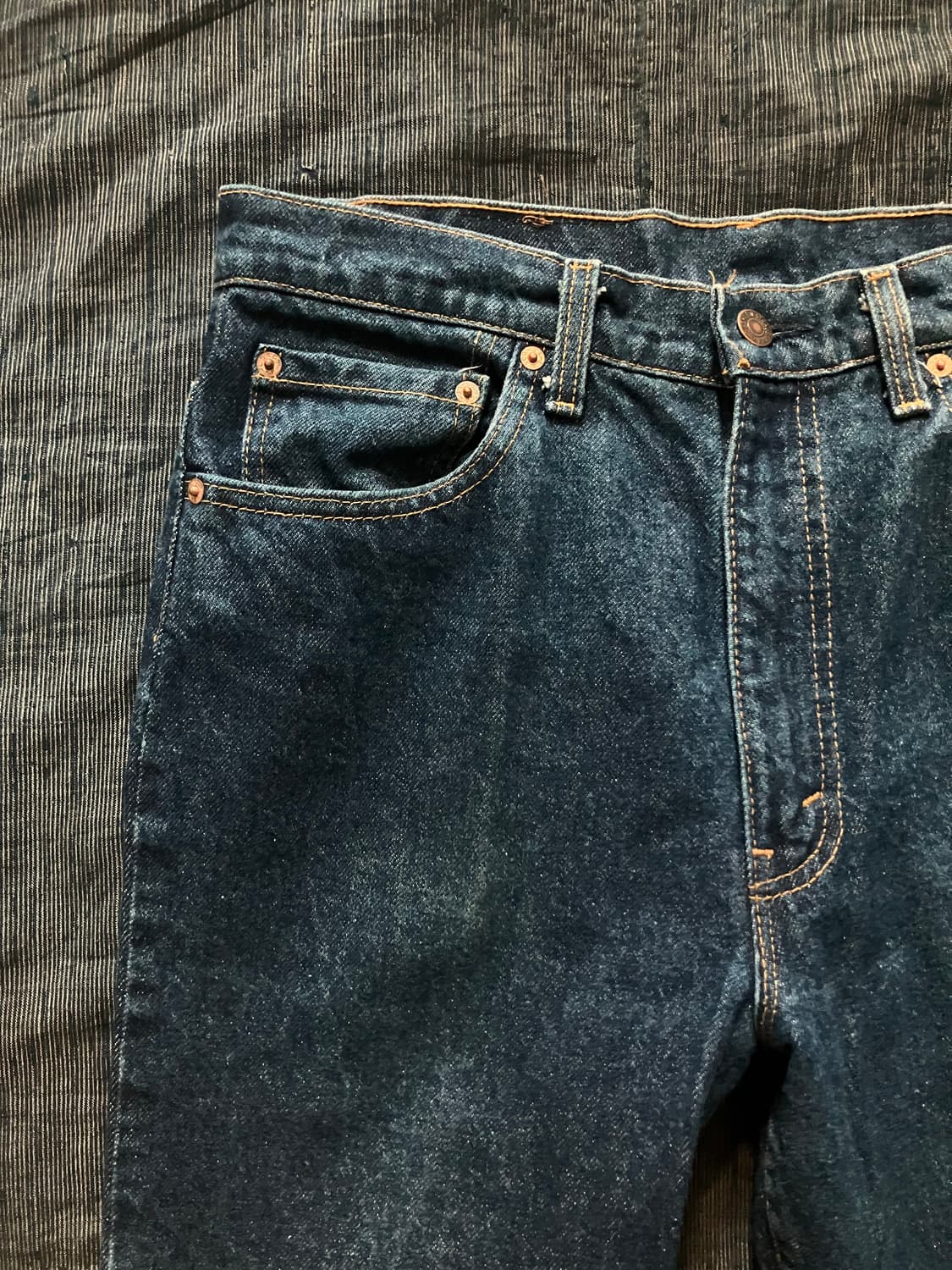 🇺🇸 80s USA 빈티지 리바이스 517 부츠컷 데님 팬츠 상품이미지3