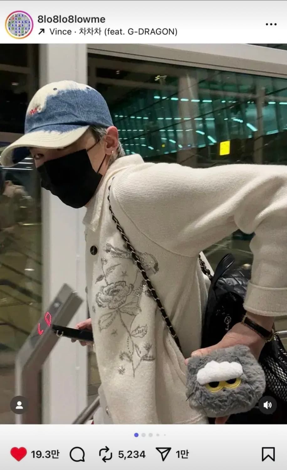 지디 실착 피마원 3주년 볼캡 상품이미지1