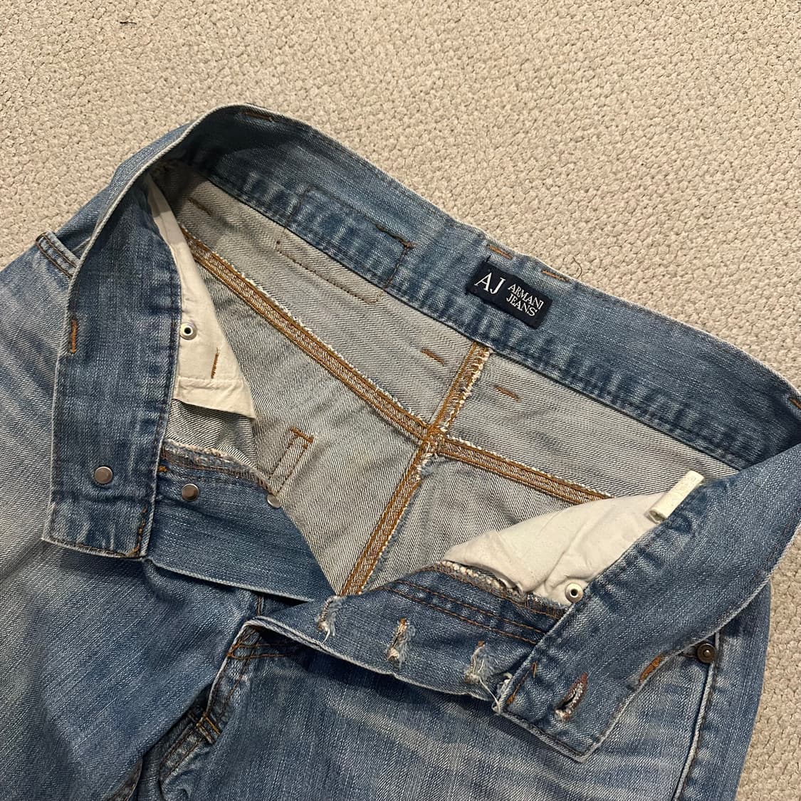90s Armani 아르마니 진스 데님 팬츠 상품이미지7