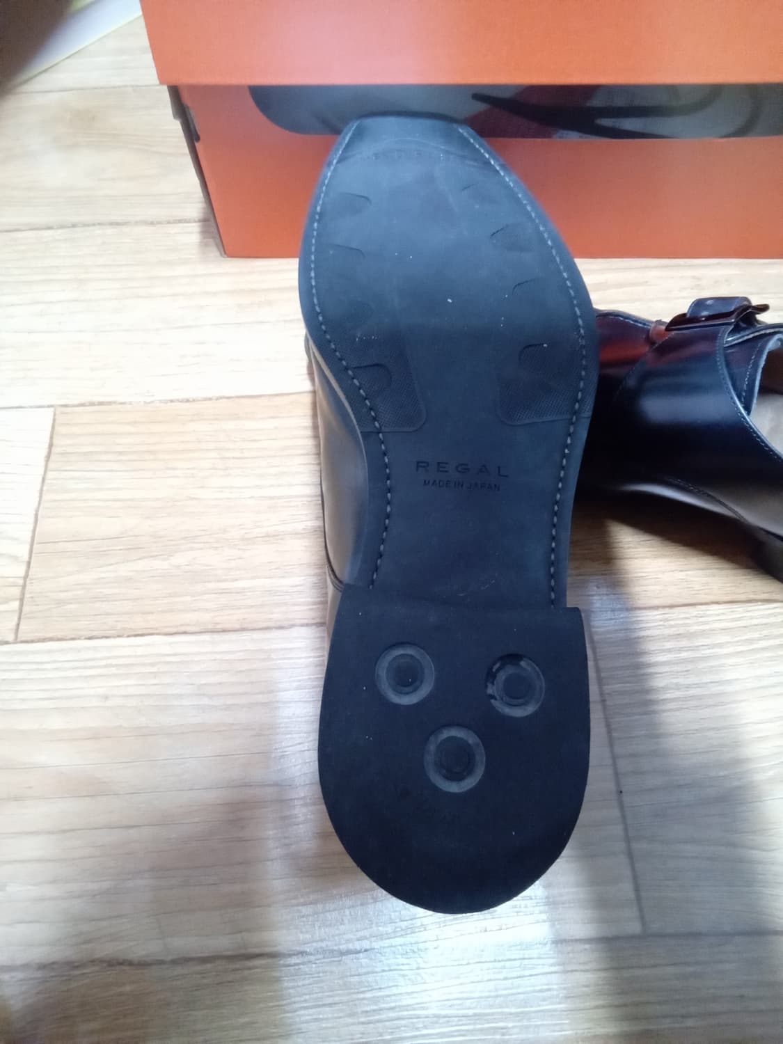 리갈 싱글 몽크 스트레이트 토,드레스 슈즈 상품이미지6