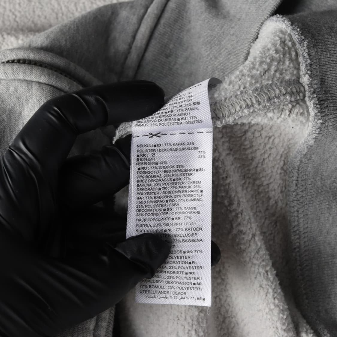 GAP 클래식 아치 로고 그레이 후드 집업 S 상품이미지7