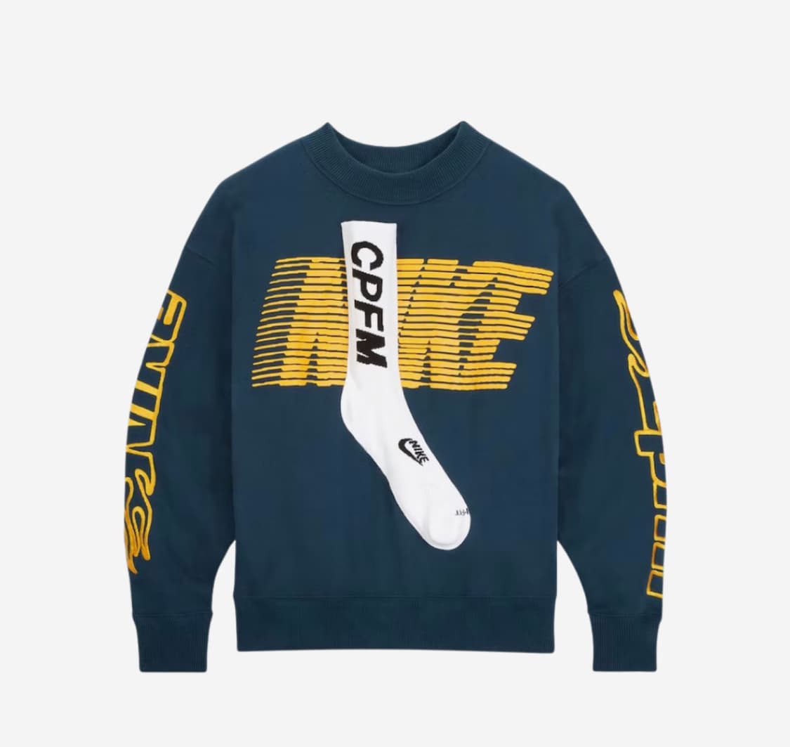 나이키 X CPFM 삭스 플리스 크루넥 XXL 상품이미지1