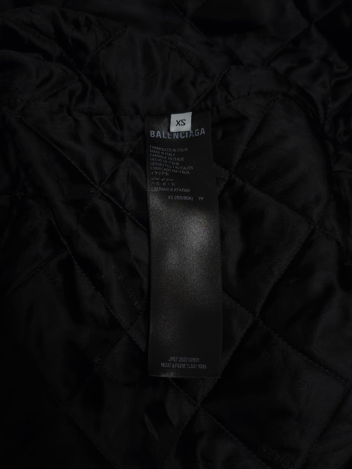 [XS] 발렌시아가 스포티B 택시 블루종 블랙 초판 상품이미지8