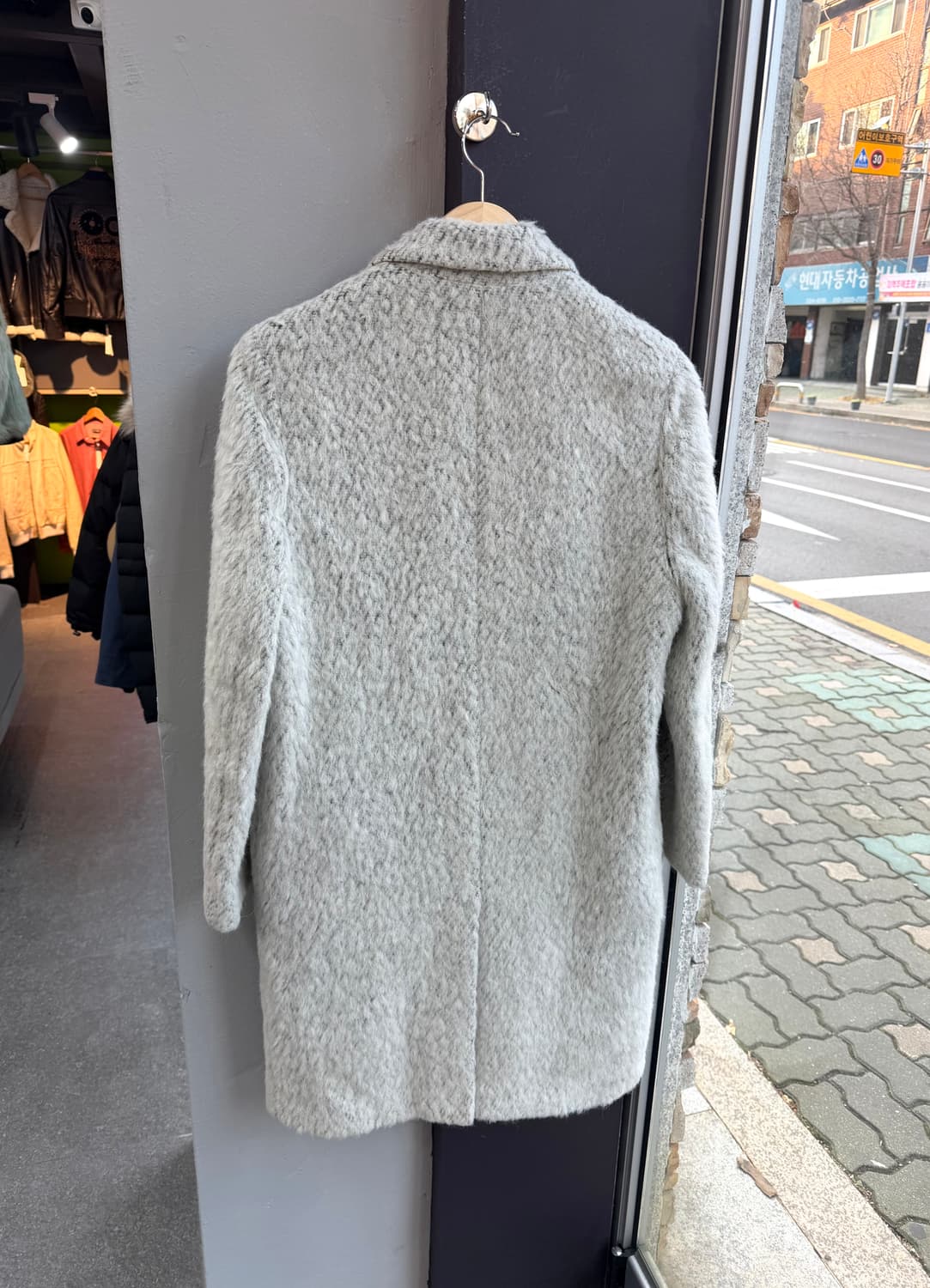 90/ 산드로 알파카 브라이튼 코트 자켓 상품이미지6