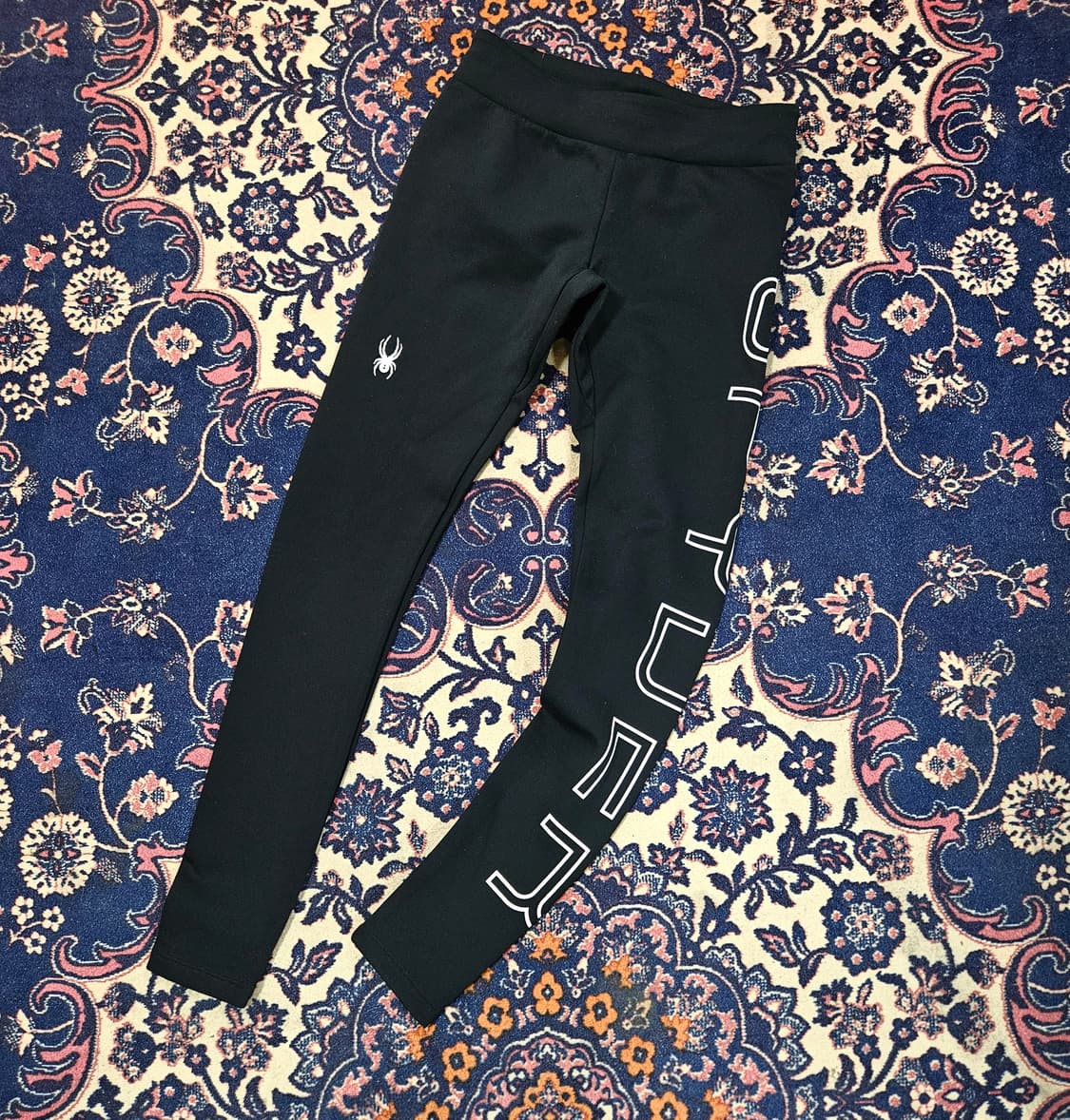 스파이더 사이드 레터링 레깅스 S 상품이미지3