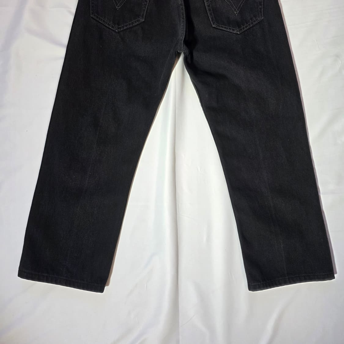 [W31L30]00s 리바이스 505 스트레이트핏 블랙 데님 팬츠 상품이미지8