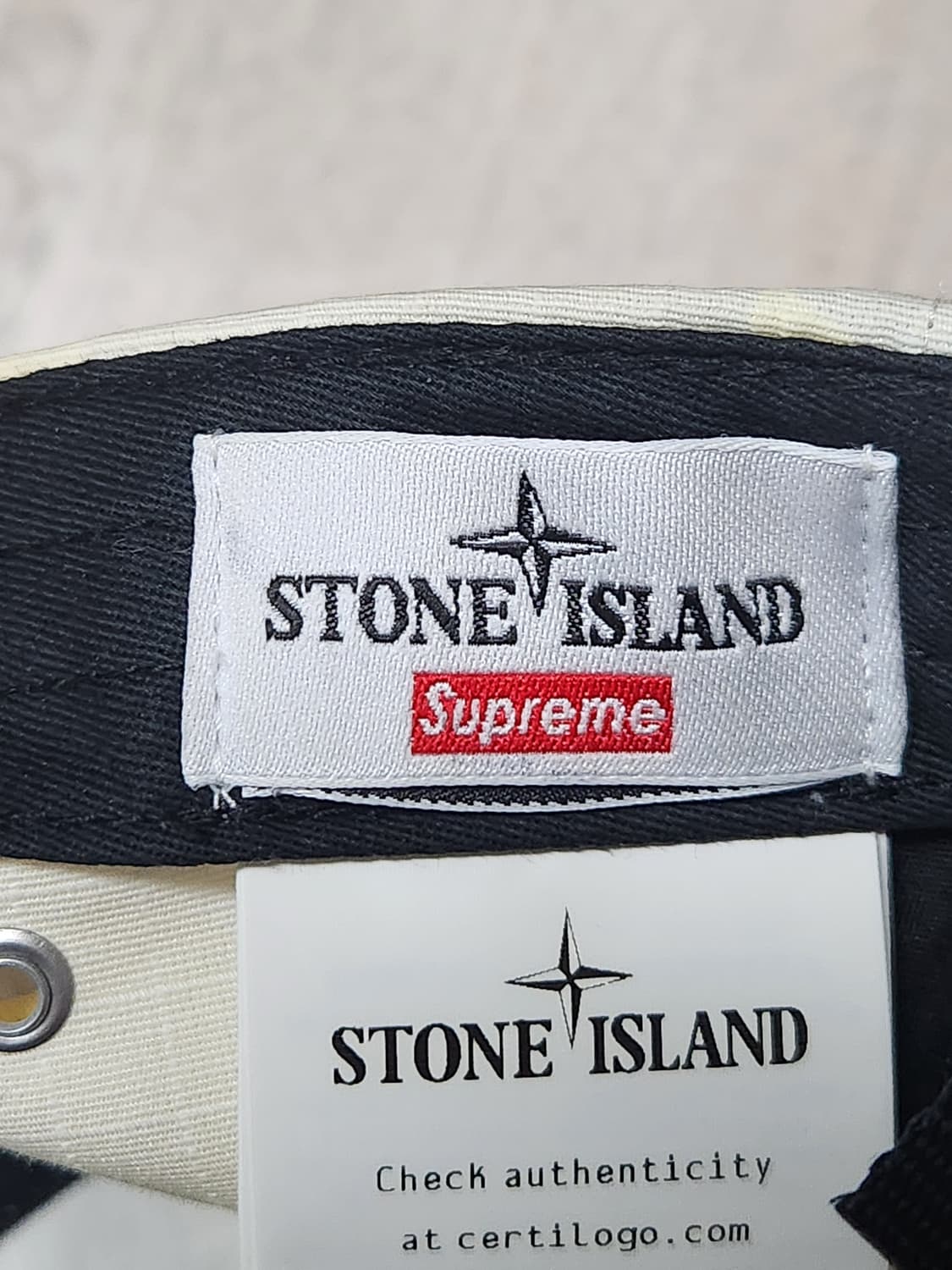 StoneIsland X Supreme cap 상품이미지7
