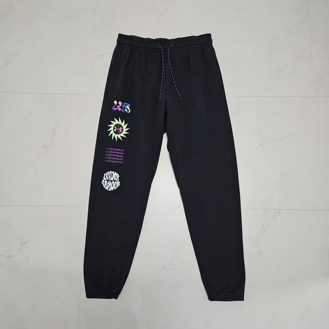 XL 언더아머 UA 엘리베이티드 테리 스웻 조거팬츠 상품이미지1