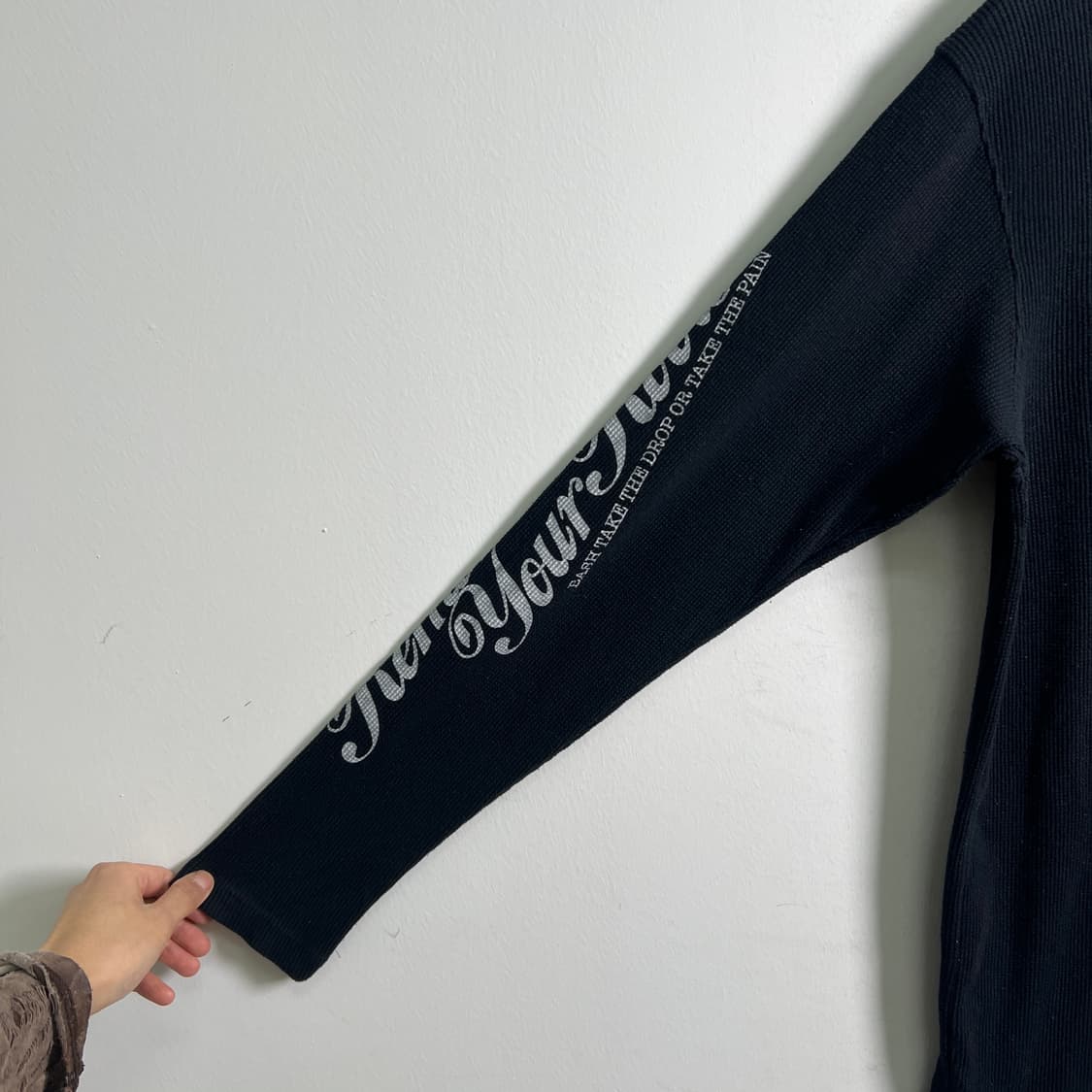 Gotcha 갓챠 나바호 블랙 와플 롱슬리브 XL 상품이미지7