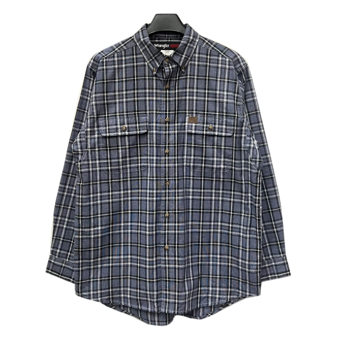 랭글러 RIGGS 워크웨어 체크 셔츠 남방 해외 L 상품이미지1