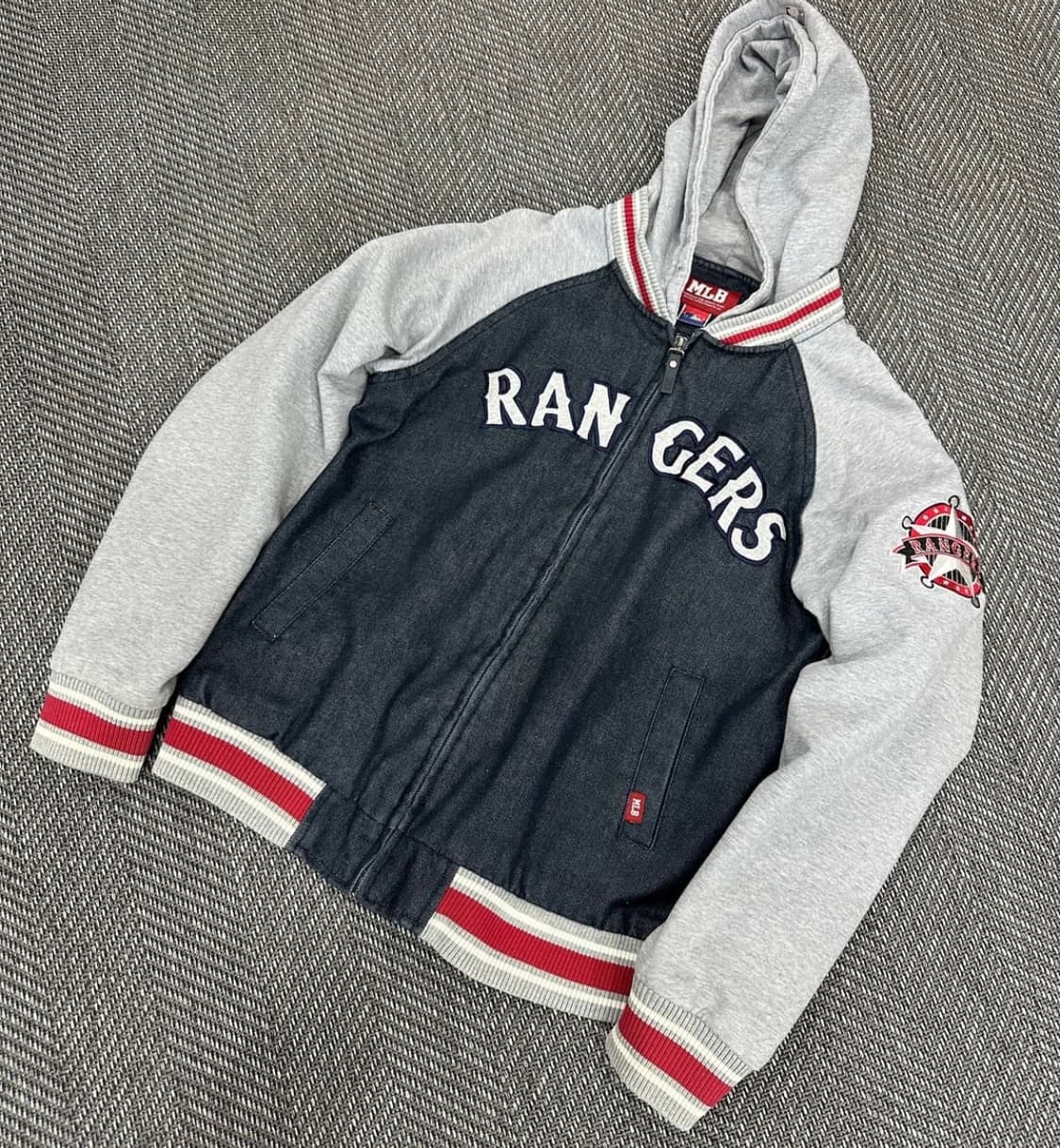 MLB 텍사스레인저스 집업 상품이미지1