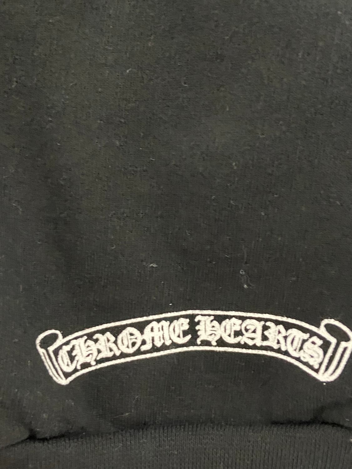 크롬하츠 버티컬 로고 후드집업 사이즈 s (인보이스 포함) 상품이미지5