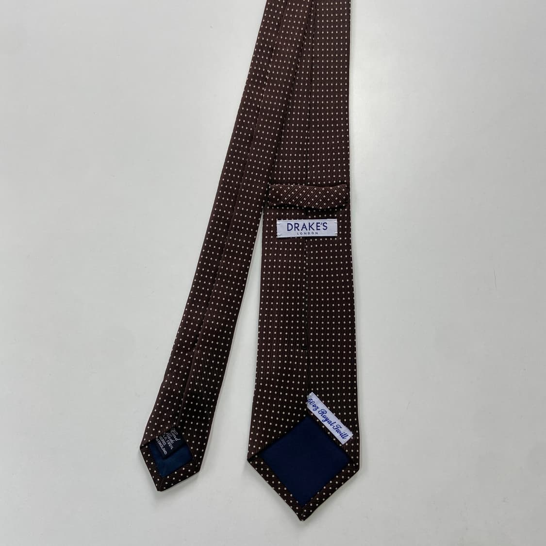 드레익스 명품 정품 넥타이 (Drakes) 7.3cm 상품이미지2