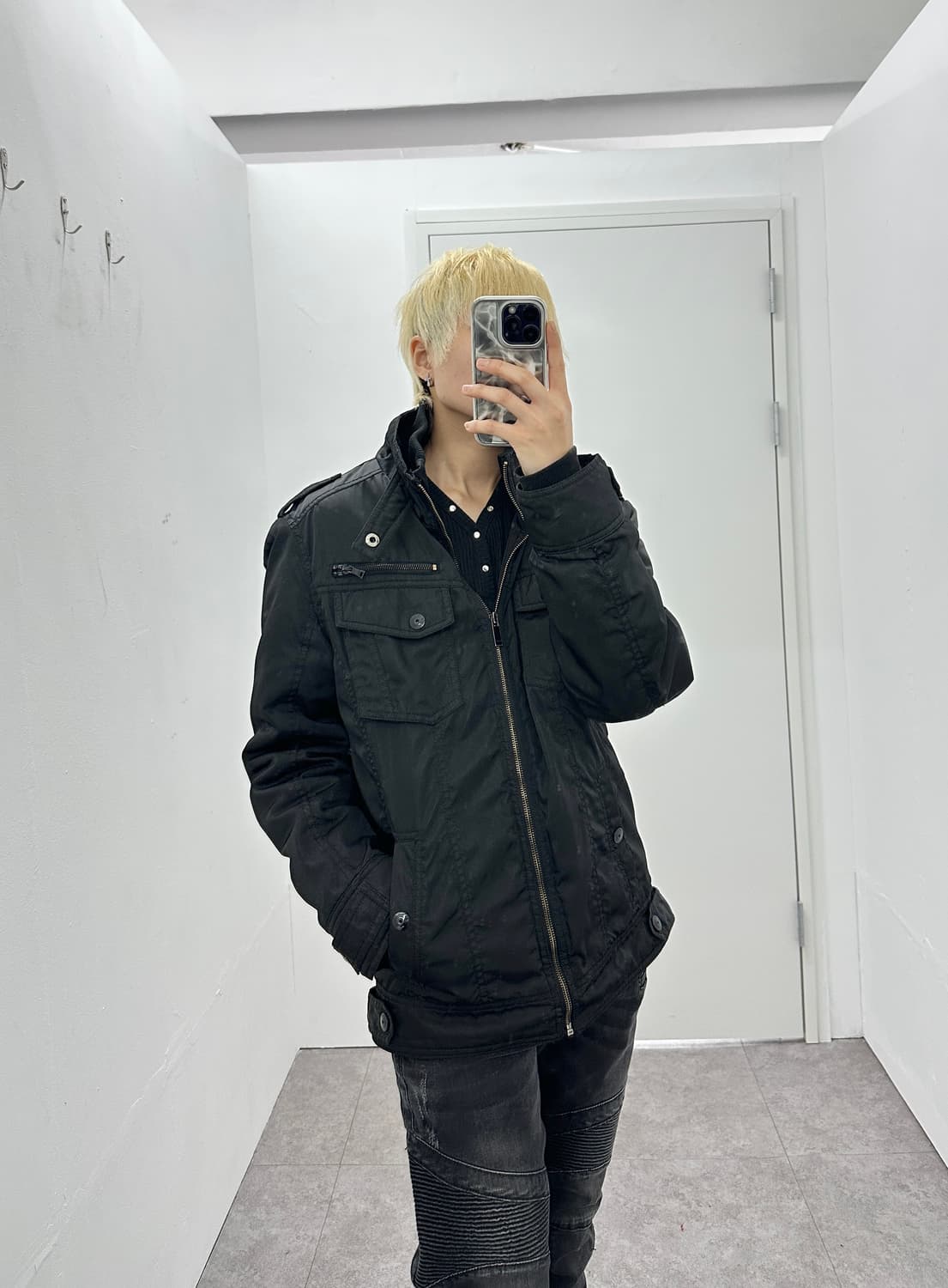 Vintage multi pocket padded jacket 상품이미지2