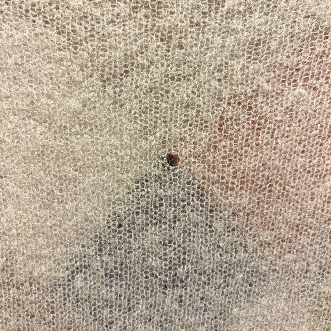 버버리 런던 모헤어 믹스 긴팔 니트 패치워크 아가일 패턴 디테일 베이지 상품이미지8