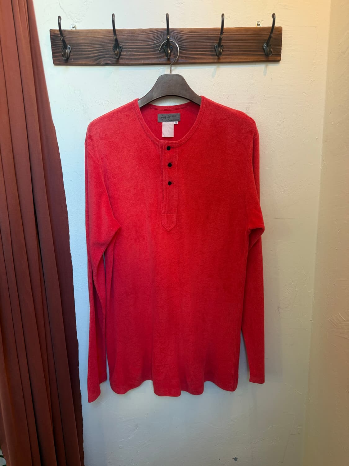 요지야마모토 뿌르옴므 테리코튼 롱슬리브 상품이미지1