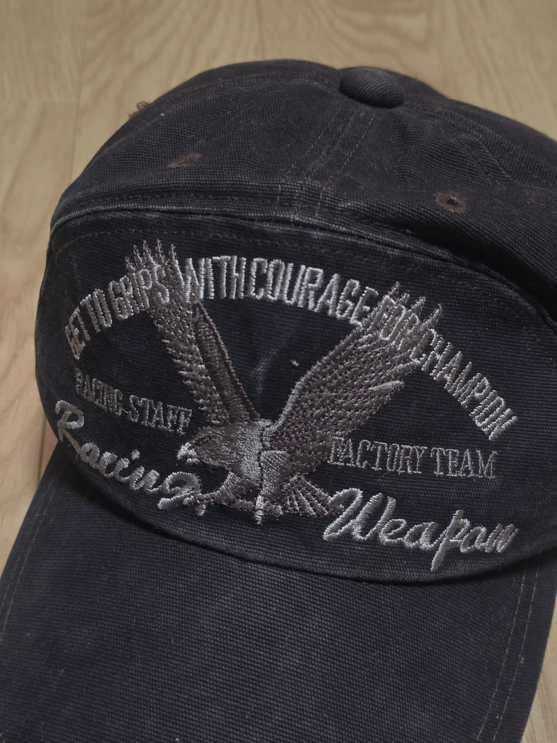 빈티지 레이싱 스태프 팩토리 팀 볼캡 상품이미지2